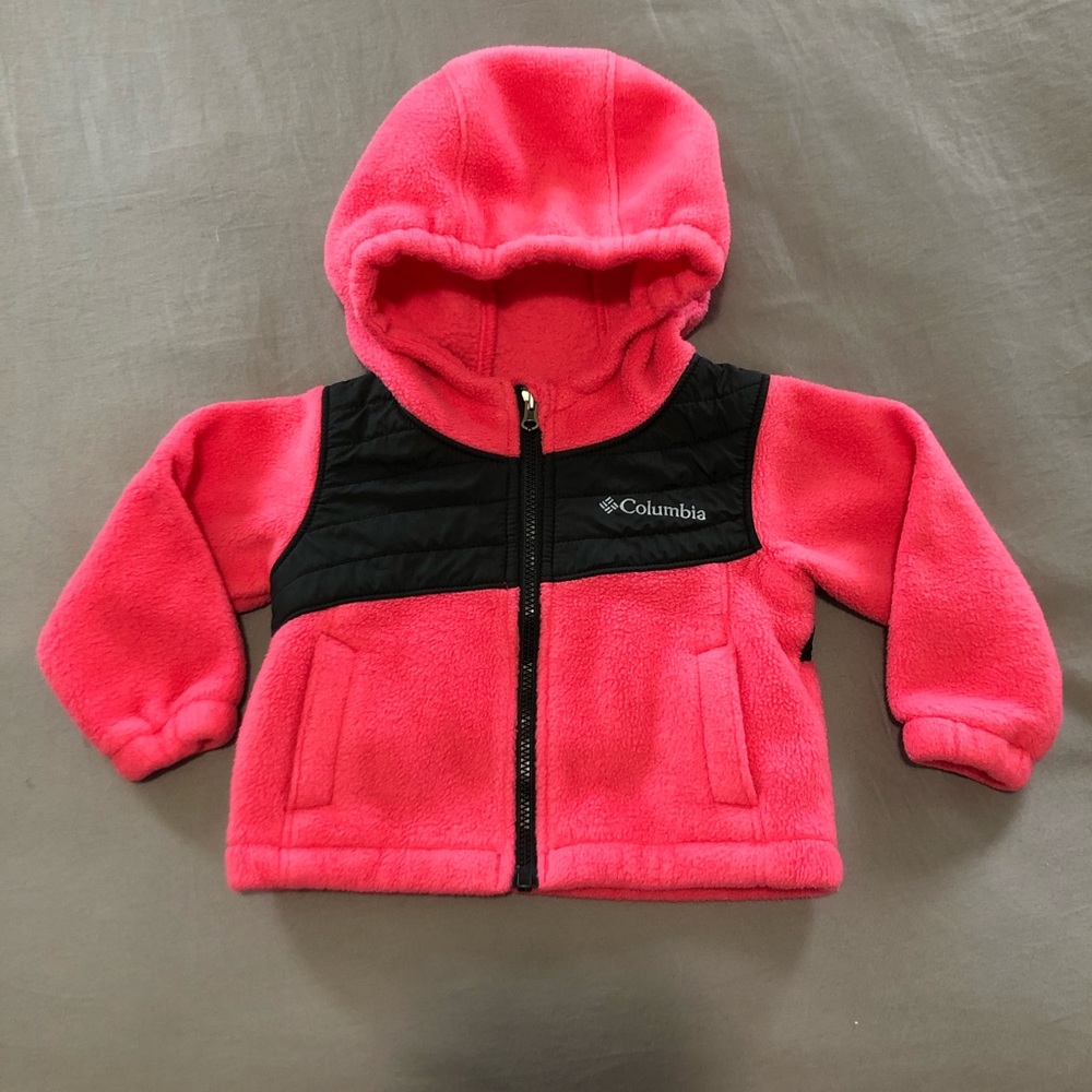 Pink COLUMBIA 6 month Jacket